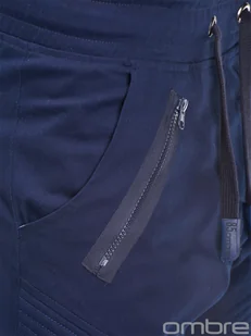 Ombre Clothing Spodnie P389 - GRANATOWE - Spodnie męskie - miniaturka - grafika 5