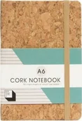 Notesy i bloczki - notatnik A6 14,2 x 10 cm korek/papier brązowy twm_499094 - miniaturka - grafika 1