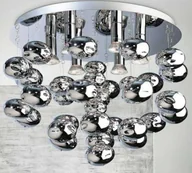 Lampy sufitowe - Azzardo plafon Luvia 6xGU10 chromowany AZ2541 ŻARÓWKA/ŻARÓWKI LED GRATIS PYTAJ O RABAT! - miniaturka - grafika 1