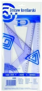 Pratel Zestaw kreślarski 2002 30 cm - Przybory szkolne - miniaturka - grafika 2