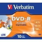 Verbatim DVD-R 4.7GB 16x do nadruku box (43521) - Nośniki danych - miniaturka - grafika 3