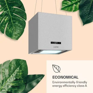 Klarstein Kronleuchter Smart CGCH3-Kronl-Sm-SS - Okapy kuchenne - miniaturka - grafika 7