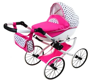 Duży Polski Wózek dla lalek lalkowy Mega Solidny ! - Wózki dla lalek - miniaturka - grafika 5