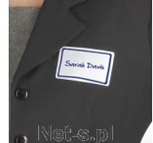 Identyfikatory - Avery Zweckform Samoprzylepne identyfikatory do zadruku A4 20 ark./op. 80 x 50 mm białe szt - miniaturka - grafika 1