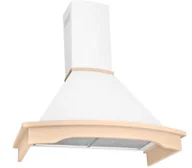 Okapy kuchenne - Nortberg Rustic 60 White - miniaturka - grafika 1