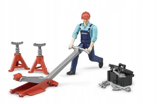 Bruder 62100 Figurka mechanika z akcesoriami - Figurki dla dzieci - miniaturka - grafika 5