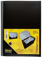 Teczki i skoroszyty - Idena 10078 - teczka z przegródkami DIN A4, PP, 12 przegródek, szaro-czarna, 1 sztuka - miniaturka - grafika 1