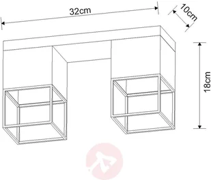 Lucide RIXT 21120/02/30 - Lampy sufitowe - miniaturka - grafika 6