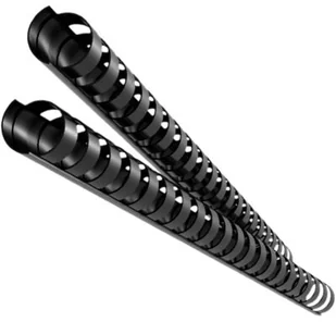 Fellowes Grzbiet 14 mm Czarny 100 SZT. - Grzbiety do bindownic - miniaturka - grafika 2