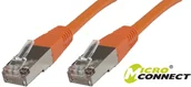 Kable miedziane - MicroConnect Patchcord S/FTP CAT6 10m LSZH pomarańczowy SSTP610O SSTP610O - miniaturka - grafika 1