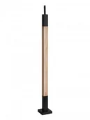 Balustrady i akcesoria - Gierat Słupek systemowy 40x40 stal nierdzewna (czarne) + drewno - miniaturka - grafika 1