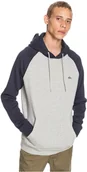 Bluzy męskie - Quiksilver bluza męska EVERYDAY HOODIE Light Grey Heather SJSH - miniaturka - grafika 1