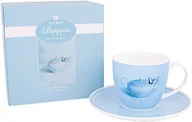 Filiżanki - Ashdene Filiżanka Do Kawy I Herbaty Porcelanowa Ze Spodkiem Ashdene Lilipippins Motyl Niebieska 250 Ml - miniaturka - grafika 1