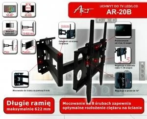 Art AR-20 (888-013526) - Uchwyty do telewizora - miniaturka - grafika 3