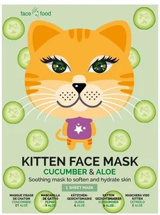 7TH Heaven kojąca maska w płachcie Kitten Aloe - Maseczki do twarzy 7TH Heaven kojąca maska w płachcie Kitten Aloe - Maseczki do twarzy - miniaturka - grafika 1