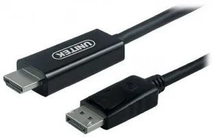 Unitek Y-5118CA kabel Displayport to HDMI M 1,8m - Kable komputerowe i do monitorów - miniaturka - grafika 6