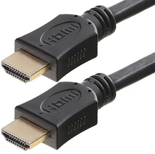 Helos helos kabel HDMI A St/St, wysoka prędkość, Full HD, 4K, UHD, pozłacane końcówki, czarny, czarny - Kable - miniaturka - grafika 3