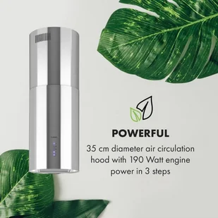 Klarstein Beretta Inox (TK15-Beretta-SS) - Okapy kuchenne - miniaturka - grafika 7