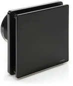 Wentylatory łazienkowe - Sterr - Wentylator czarny mat higrostat BFS100H-MB - miniaturka - grafika 1