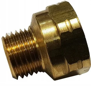 Redukcja Mosiężna Mufowo-nyplowa Gw 3/8x1/4 Gz - Rury - miniaturka - grafika 2