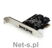 Kontrolery do serwerów - StarTech.com 2X PCIE SATA III ESATA CARD StarTech.com 2 Port SATA III PCI Express Schnittstellenkarte 2 Port Serial-ATA 6GB/s PCIe Karte (PEXESAT322I) - miniaturka - grafika 1
