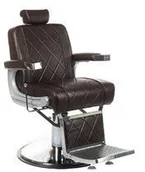 Fotele fryzjerskie - Barbiero Fotel barberski ODYS BH-31825M Brązowy BH-31825M/120 - miniaturka - grafika 1