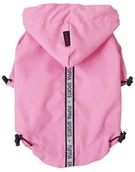 Ubranka dla psów - Puppia puppia peaf-rm03 Base Jumper płaszcz przeciwdeszczowy, różowa, rozmiar S - miniaturka - grafika 1