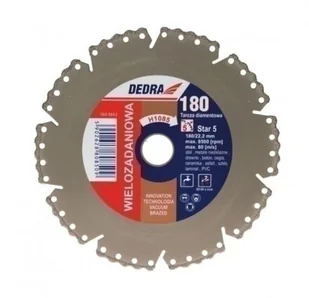 Dedra H1087 tarcza tnąca uniwersalna 230mm - Tarcze do pił - miniaturka - grafika 2