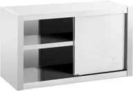 Meble gastronomiczne - Royal Catering Szafka ścienna - stal nierdzewna - 100 x 45 x 60 cm RCSSWC-100X45-S - 3 LATA GWARANCJI RCSSWC-100X45-S - miniaturka - grafika 1