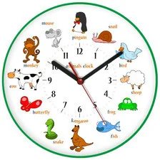 Atrix Zegar ścienny obrazki /animals I ATE900AC - Zegary Atrix Zegar ścienny obrazki /animals I ATE900AC - Zegary - miniaturka - grafika 1