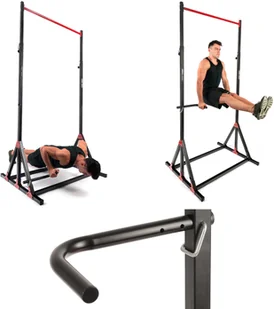 Marbo Sport Drążek stacjonarny do podciągania z uchwytami dip MH-D203 - 1007459 - Poręcze i drążki do podciągania - miniaturka - grafika 10