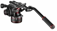 Kamery cyfrowe - akcesoria - Manfrotto Nitrotech 612 Fluid-Videokopf für DSLRs, Spiegellose, Video und Cinema Kameras, Stufenloses Counterbalance-System(Gewichtsausgleich) 4-12kg, Variables Fluid-Friktionssystem, 12kg Traglast - miniaturka - grafika 1