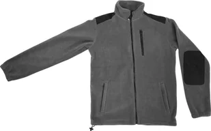 YATO BLUZA POLAROWA Z GRUBEGO POLARU ZE WZMOCNIENIAMI Z TKANINY OXFORD SZARA ROZM M YT-79521 - Odzież robocza - miniaturka - grafika 2