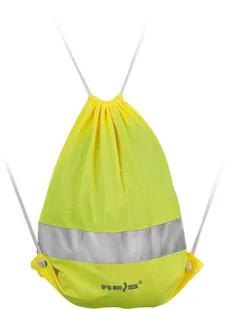 Reis FLUOBAG - worek (plecak) ze sznurkiem z pasem odblaskowym - 34,5x40,5cm. - Skrzynki i torby narzędziowe - miniaturka - grafika 2