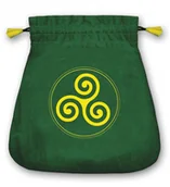 Wróżbiarstwo i radiestezja - LO SCARABEO Woreczek welwetowy CELTIC TRISKEL - BT25 05292001 - miniaturka - grafika 1