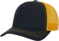 Czapki i chusty sportowe męskie - Czapka Trucker Rapper Canvas, żółty, One Size - miniaturka - grafika 1