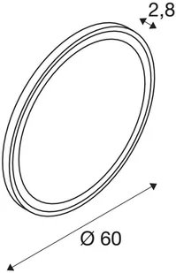 Spotline SLV TRUKKO WL wewnętrzna oprawa ścienna LED okrągła aluminiowa 1004731 - Lampy ścienne - miniaturka - grafika 5