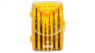 Topex wkrętaki precyzyjne, komplet 6 sztuk, , 39D559 - Śrubokręty - miniaturka - grafika 2