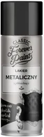 Farby do metalu - Forever paints Lakier metaliczny szybkoschnący Forever Paints 400 ml czarny - miniaturka - grafika 1