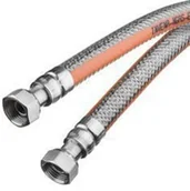 Węże elastyczne - Invena unimet PRZEWÓD ELASTYCZNY DO GAZU W OSŁONIE PVC 150 CM'' - miniaturka - grafika 1