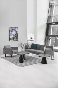 Actona Stolik kawowy Soli 85 czarny - Ławy i stoliki kawowe - miniaturka - grafika 9