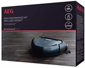Akcesoria do odkurzaczy - AEG ARK3 Performance Kit do robota odkurzającego RX9-2 (1 rolka szczotki do różnych podłóg, 3 filtry XXL do zbierania alergenów i pyłków, 3 szczotki boczne dla optymalnej mocy ssania, kolor czarny ARK3 - miniaturka - grafika 1