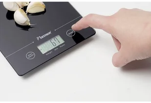 BESTRON Bestron Waga kuchenna 5 kg czarna AKS700Z AKS700Z - Wagi kuchenne - miniaturka - grafika 2