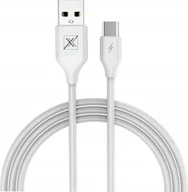 Kable USB - Kabel MX Set 2.4A Type-c 1m Biały - miniaturka - grafika 1