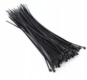 Inne mocowania - Opaska Zaciskowa Kablowa 300x4,8 100szt czarna Uv - miniaturka - grafika 1