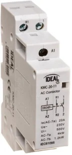 Kanlux Stycznik KMC 20A 230V 1Z+1R k_23244 - Sterowniki i przekaźniki - miniaturka - grafika 2