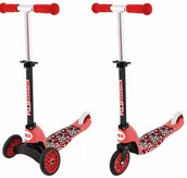 Hulajnogi - Street Surfing Hulajnoga Fizz, 2 w 1, czerwono-czarna 04-21-008-4 Van der Meulen - miniaturka - grafika 1