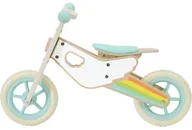 Rowerki biegowe - Classic World Lumarko Drewniany Rowerek Biegowy Dla Dzieci Ciche Koła Tęcza! CW60003 Lek - miniaturka - grafika 1