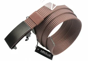 Arucce (PL) Elegancki Pasek Parciany Arucce (PL) Mocny PARCIAK 35 mm Z WIZYTOWĄ Klamrą SAMOZACISKOWĄ Brązowy - Paski Arucce (PL) Elegancki Pasek Parciany Arucce (PL) Mocny PARCIAK 35 mm Z WIZYTOWĄ Klamrą SAMOZACISKOWĄ Brązowy - Paski - miniaturka - grafika 1