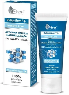 Ava Labolatorium Relipidium+ aktywna emulsja natłuszczająca do twarzy i ciała 100ml - Kremy do twarzy - miniaturka - grafika 3